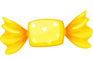 Golden Candy clipart Png