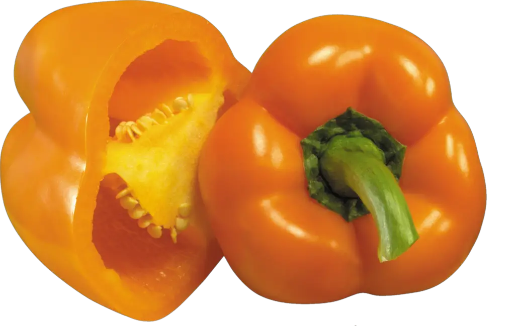 Orange Capsicum png