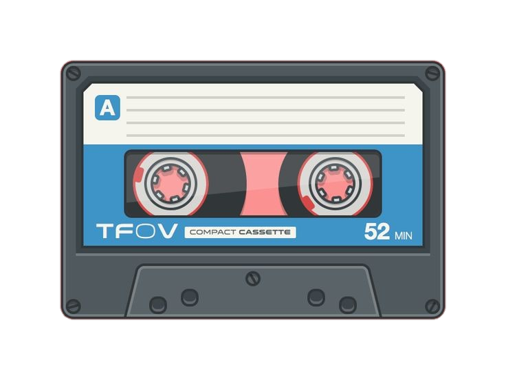 Retro Cassette Png