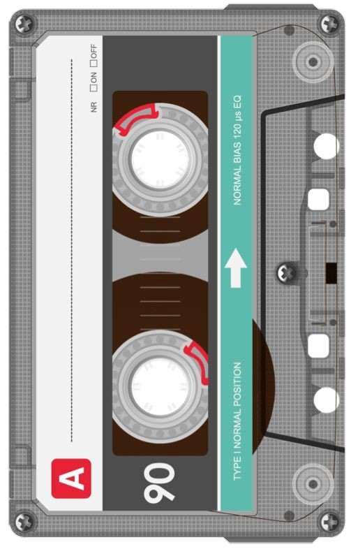 Animated Cassette Png