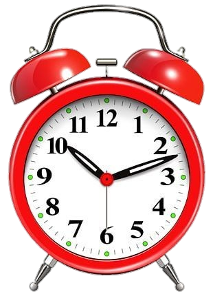 Red Alarm Clock Png
