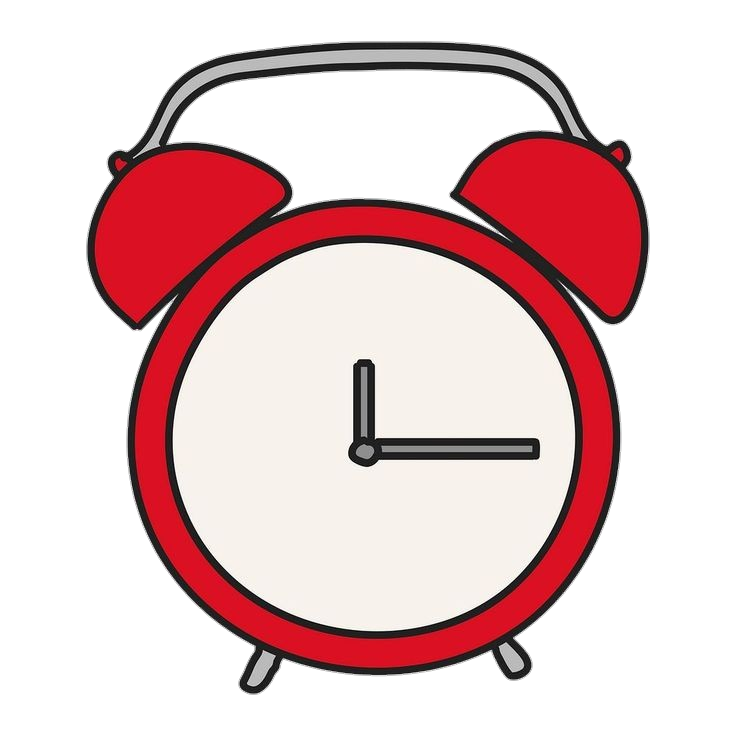 Animated Alarm Clock Png