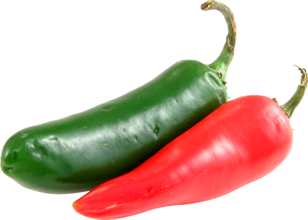 Green and red Chili Png