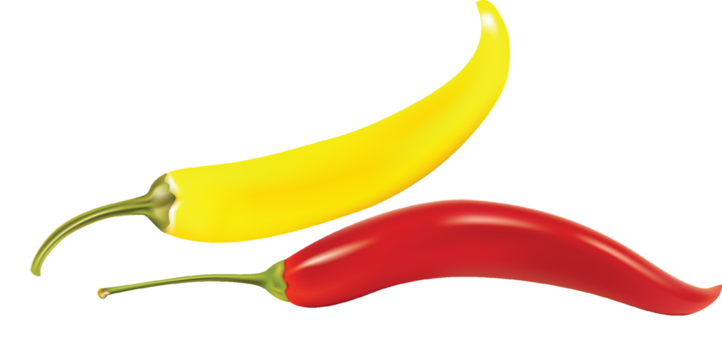Animated Red & Yellow Chili Png