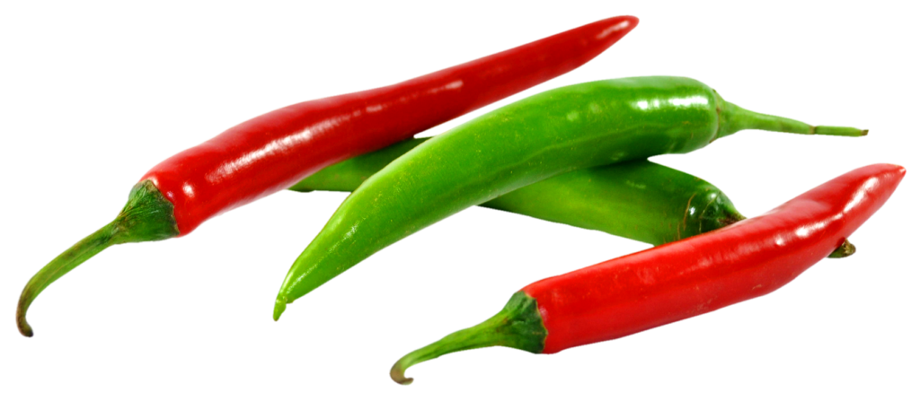 Red and Green Chili Png