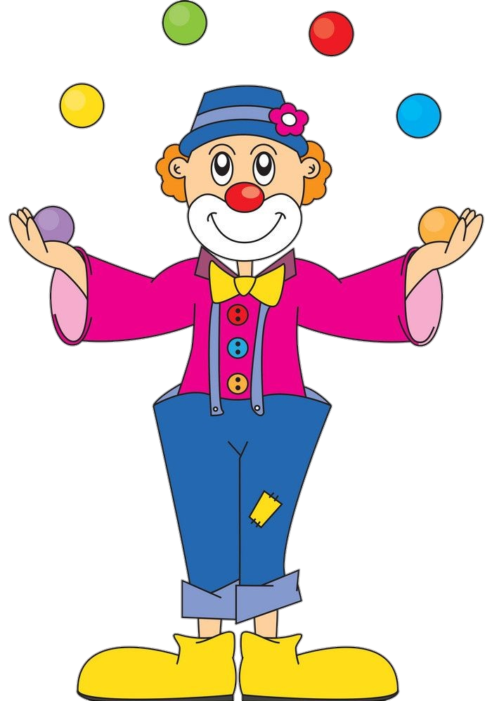 Juggling Clown Drawing Png