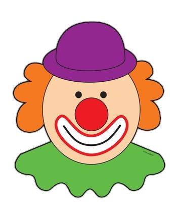 Animated Clown Face Png