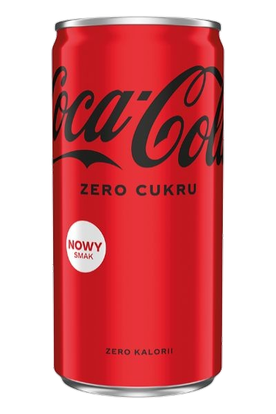 Coca Cola Zero can Png