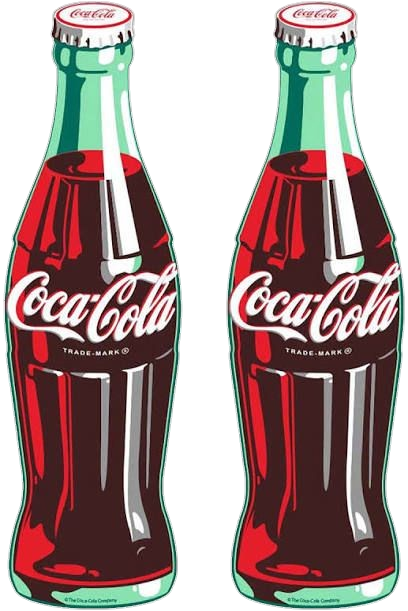 Coca Cola Bottles clipart Png