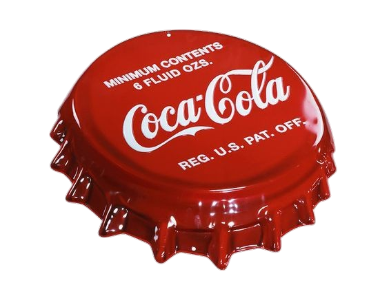 Coca Cola Bottle cap Png