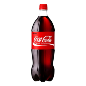 Coca Cola 1.25 liter bottle PNG