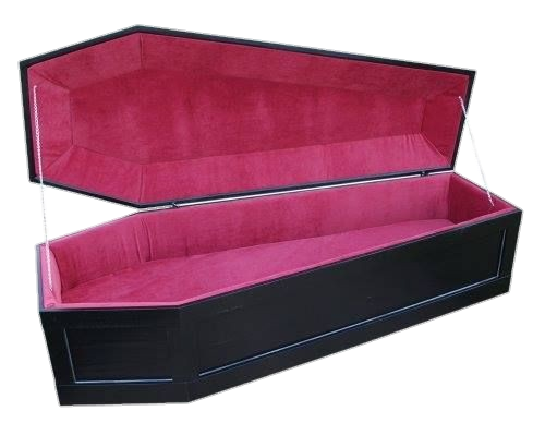 Open Coffin Png