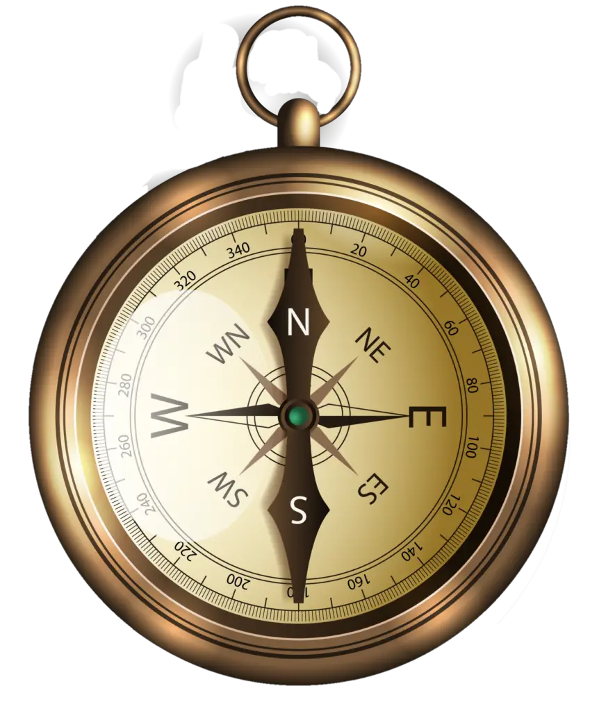 Antique Brass Pocket Compass PNG Images & PSDs for Download