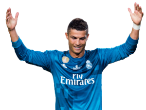 Cristiano Ronaldo Madrid Jersey Png