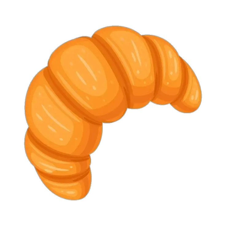 Croissant clipart Png