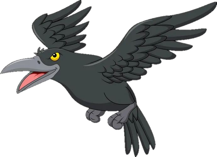 Flying Crow Png