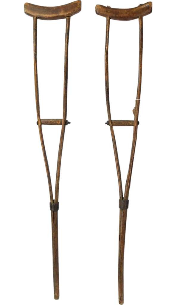 Wooden Crutches Png