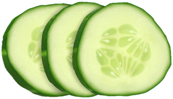 Cucumber Slices Png