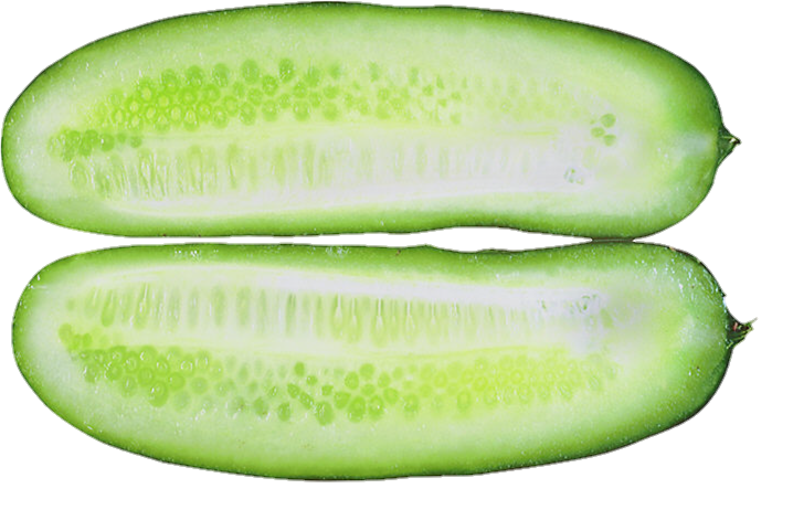 half Cucumber Png