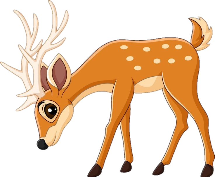 Cute Cartoon Deer Png