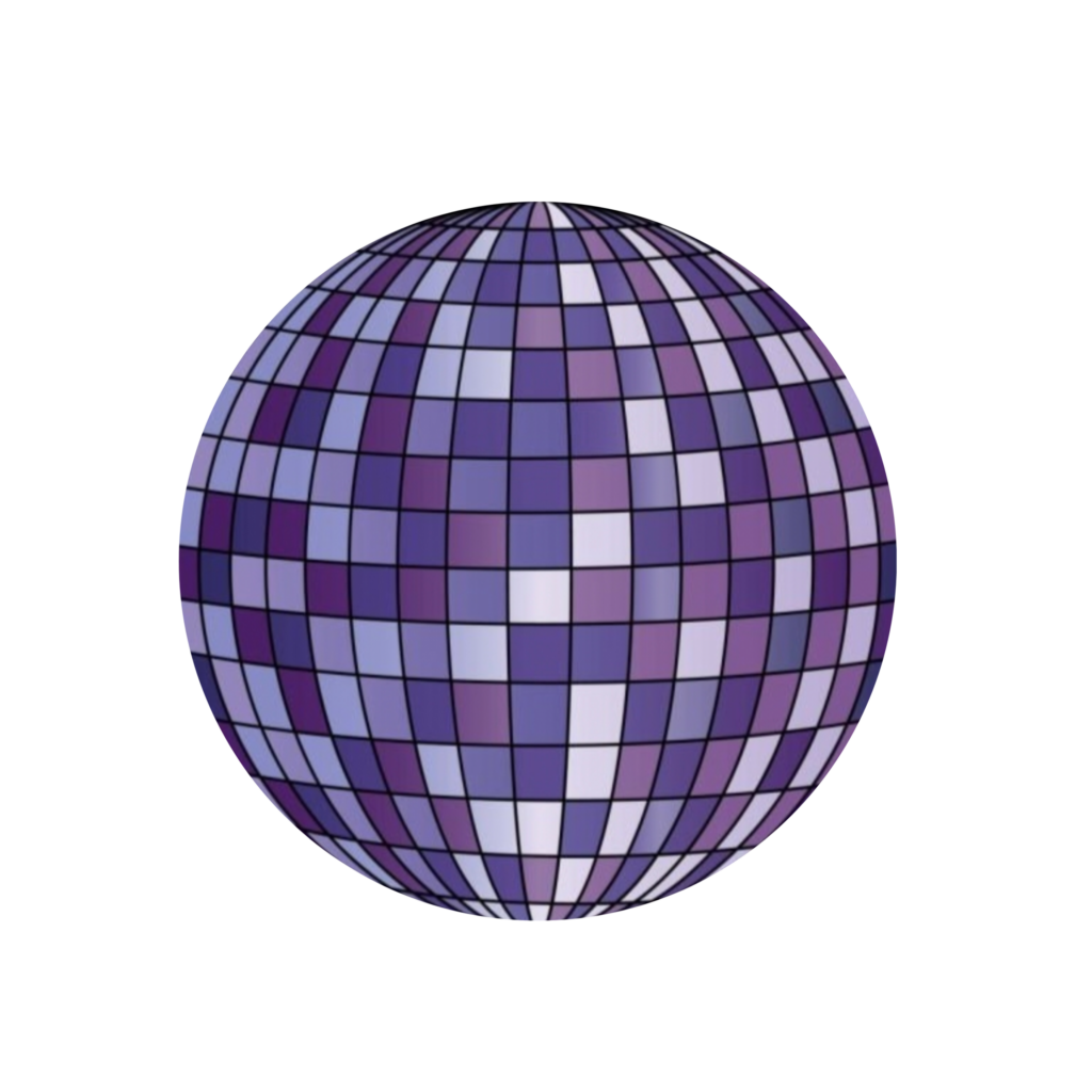 Disco Ball vector art PNG