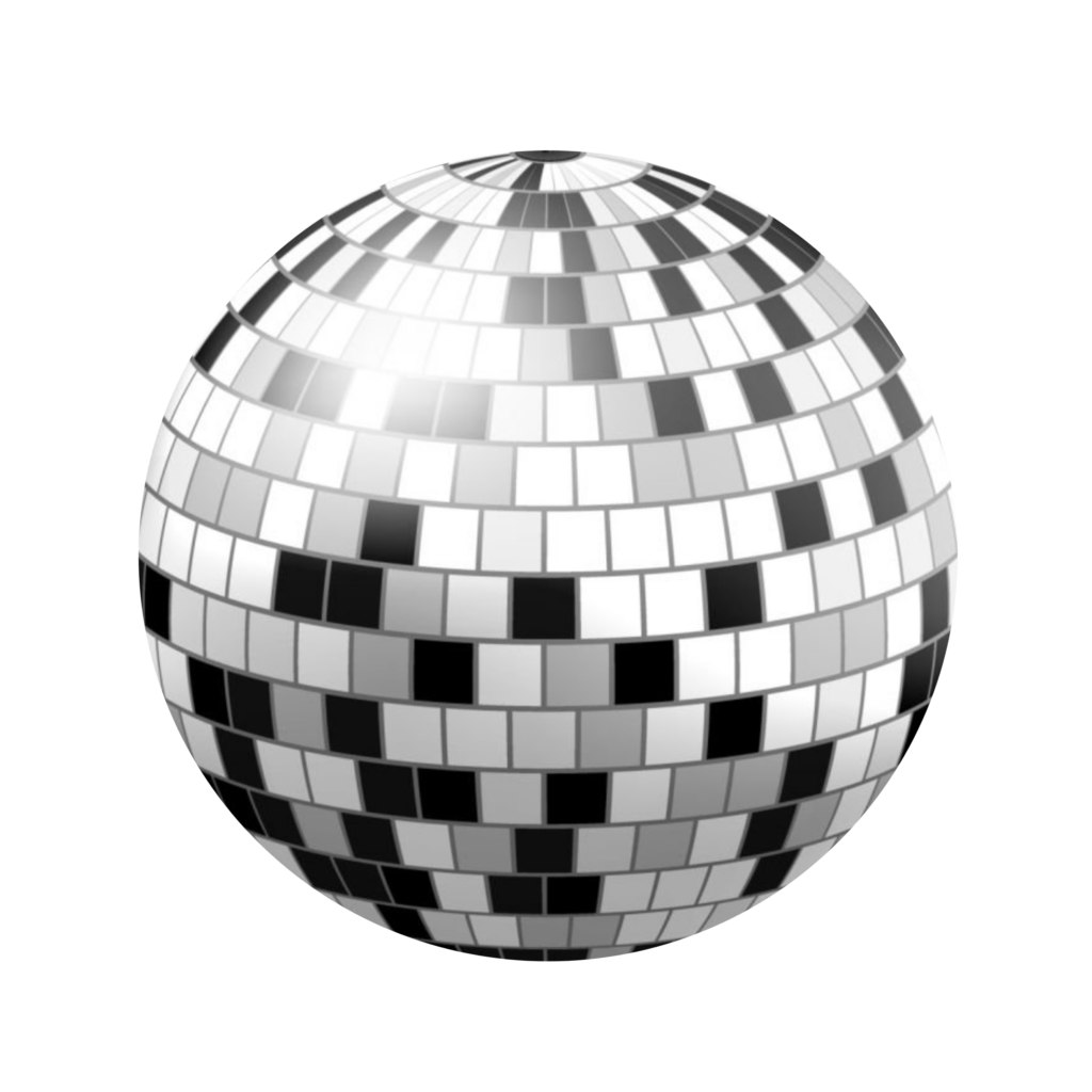 Mirror Disco Ball PNG