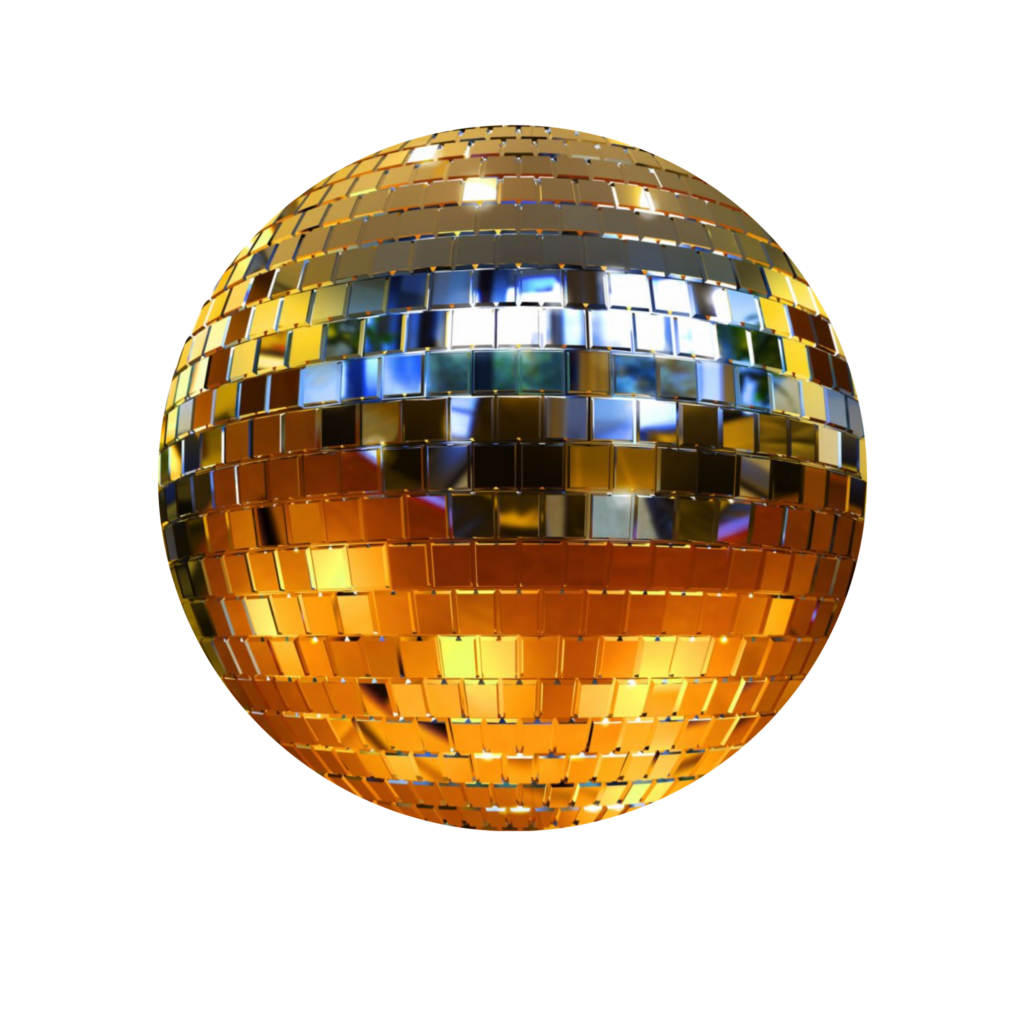 Transparent Disco Ball PNG