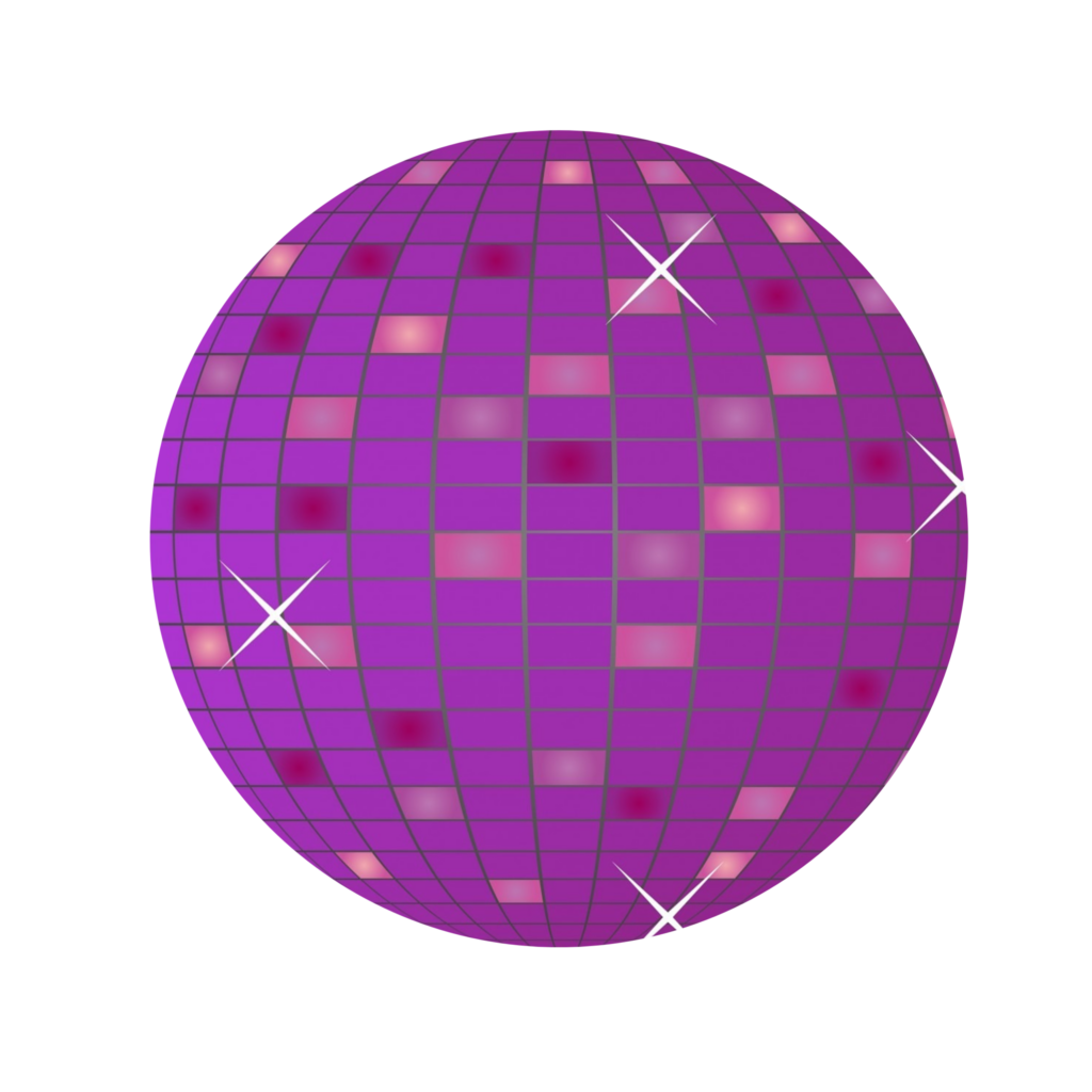 Disco Ball clipart PNG