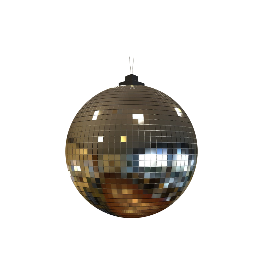 Transparent Disco Ball PNG