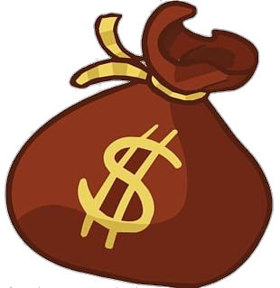 Bag Of Dollar clipart Png