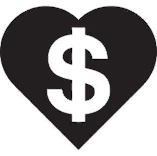 Heart Dollar Sign Png