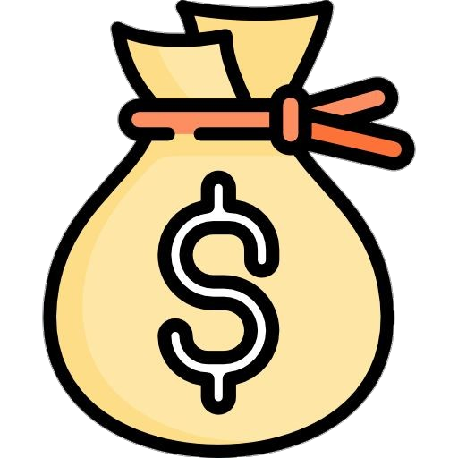 Dollar Sign Bag vector Icon Png