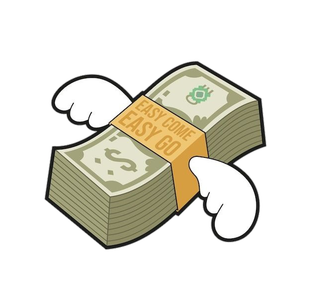 Flying US Dollar Clipart Png