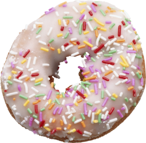 Realistic Donut Png