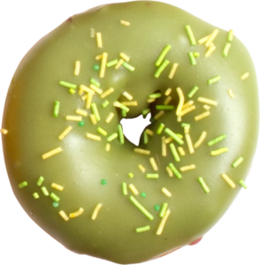 Green Donut Png