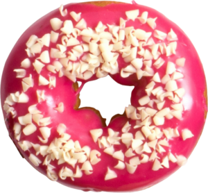 Pink Donut Png