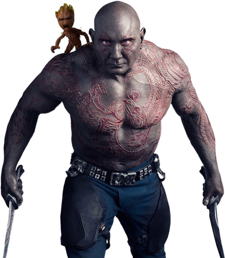 Avengers Drax PNG