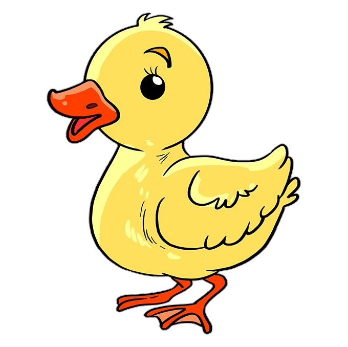 Cute Duck clipart Png