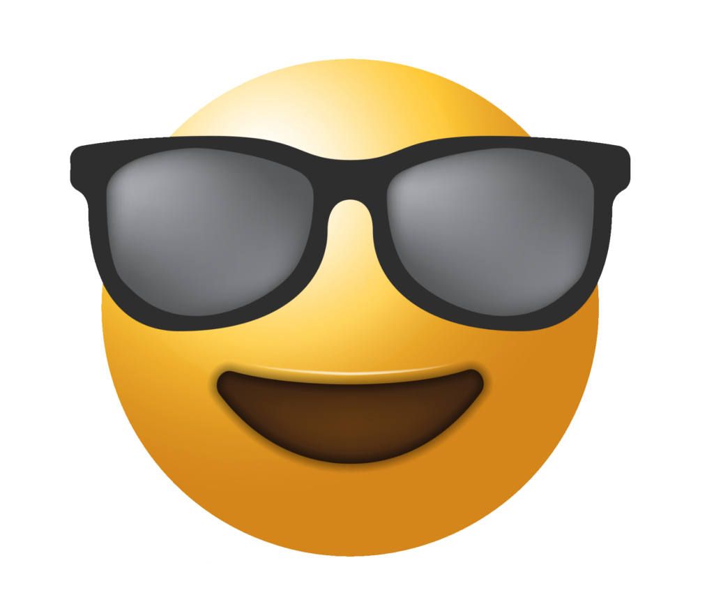 Animated Nerd Emoji with glasses PNG