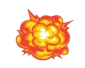 Explosion clipart Png