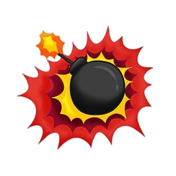 Bomb Explosion clipart Png
