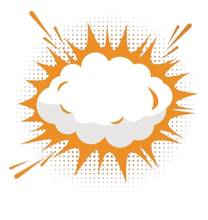 Explosion Smoke vector Png