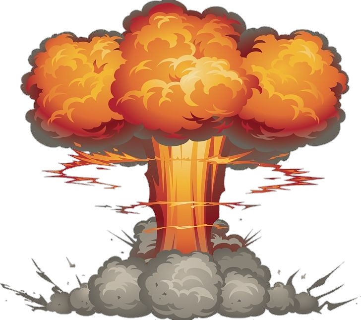 Explosion clipart Png