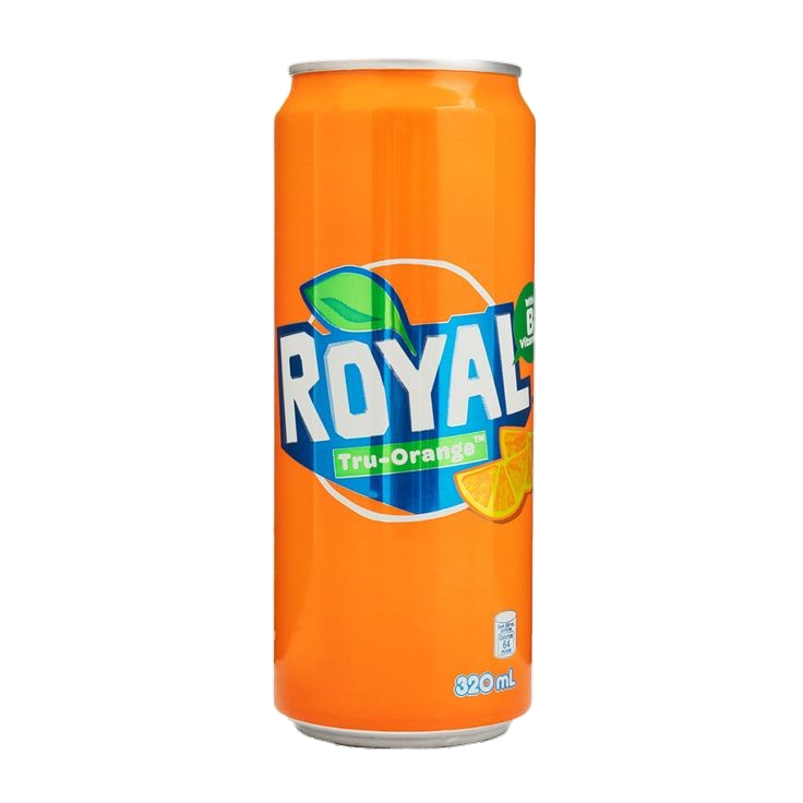Fanta 320ml can Png