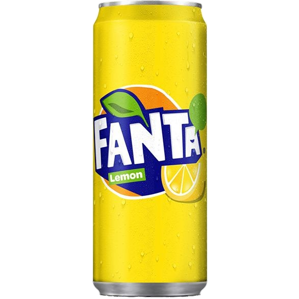 Lemon Fanta can Png