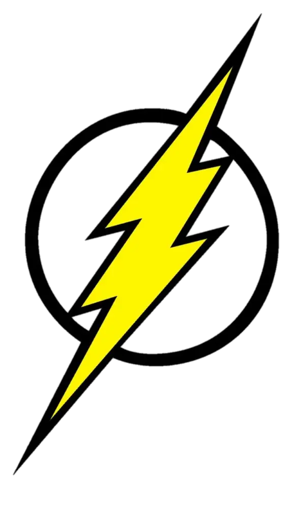 The Flash Logo Symbol PNG