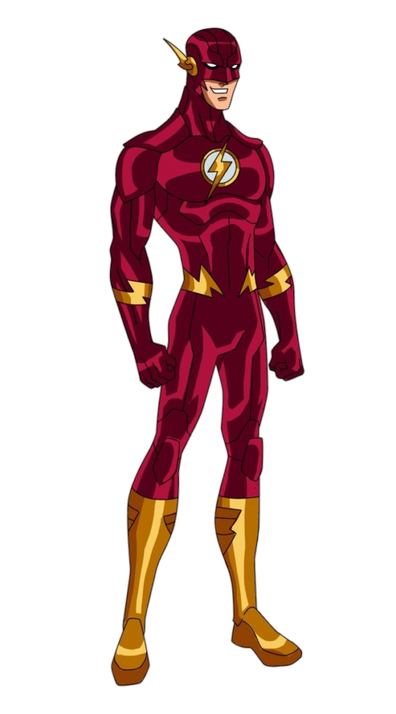 The Flash Full Body Clipart PNG