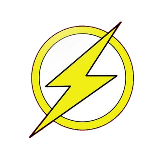 The Flash Symbol Logo PNG