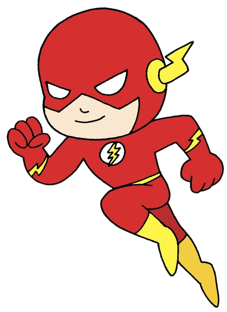 Running Baby Flash clipart PNG