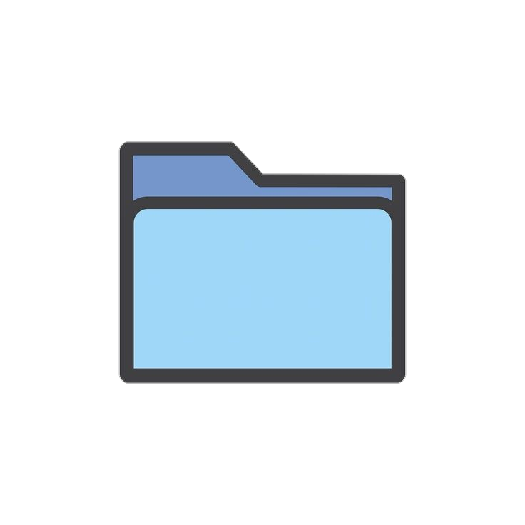 Flat Folder Icon Png